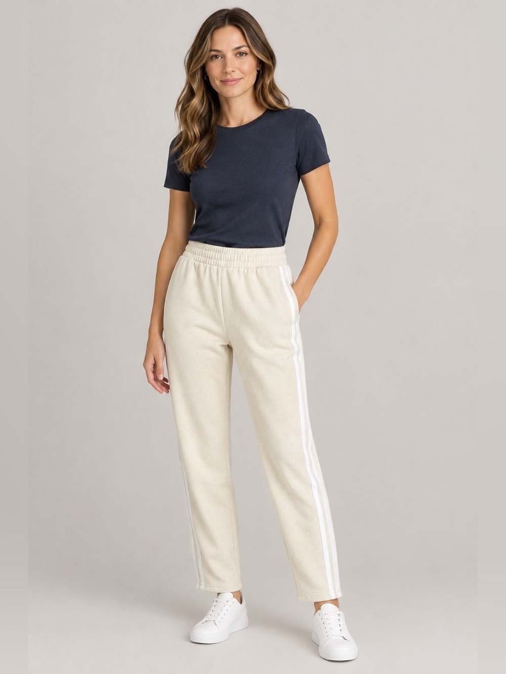 Cream Sweatpants Pants from Old Navy